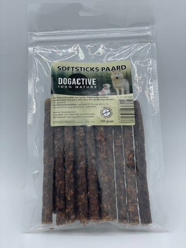 Soft sticks PAARD 100 gram