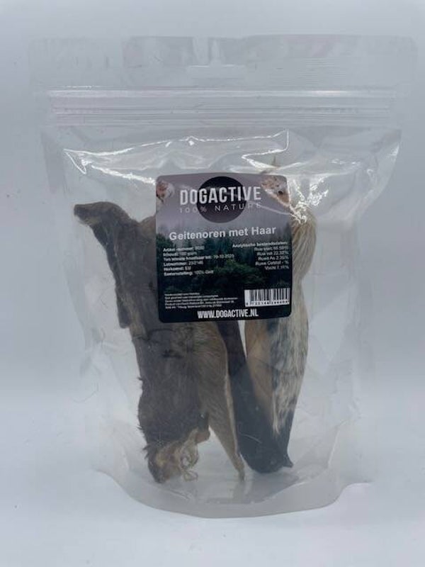 Geiten oren met haar 100 gram
