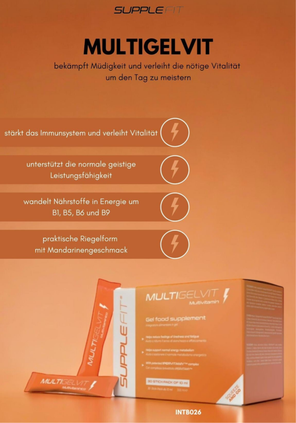 MULTIGELVIT – Multivitaminpräparat in Gelform