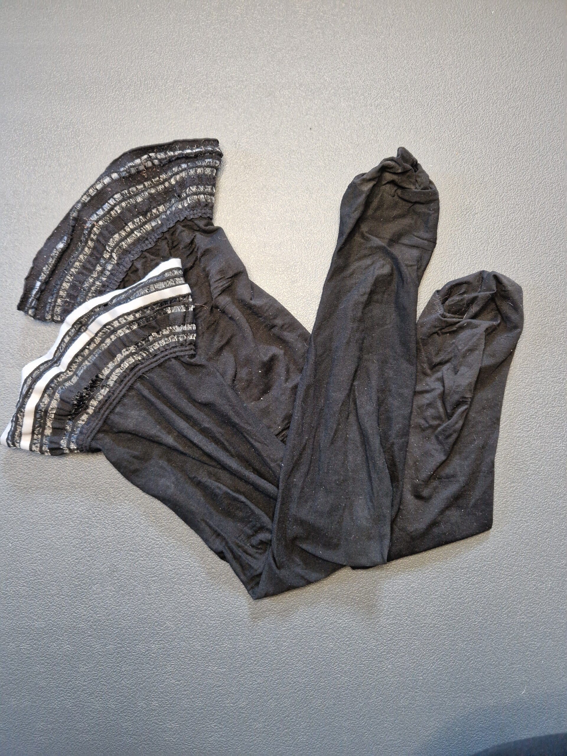 Halterlose Strapse Schwarz