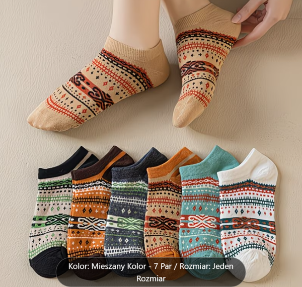 7 Par na 7 dni tygodnia Vintage