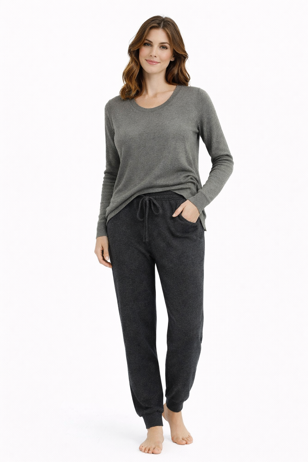 Pantalone 100% Puro Cashmere Donna Theory taglia S