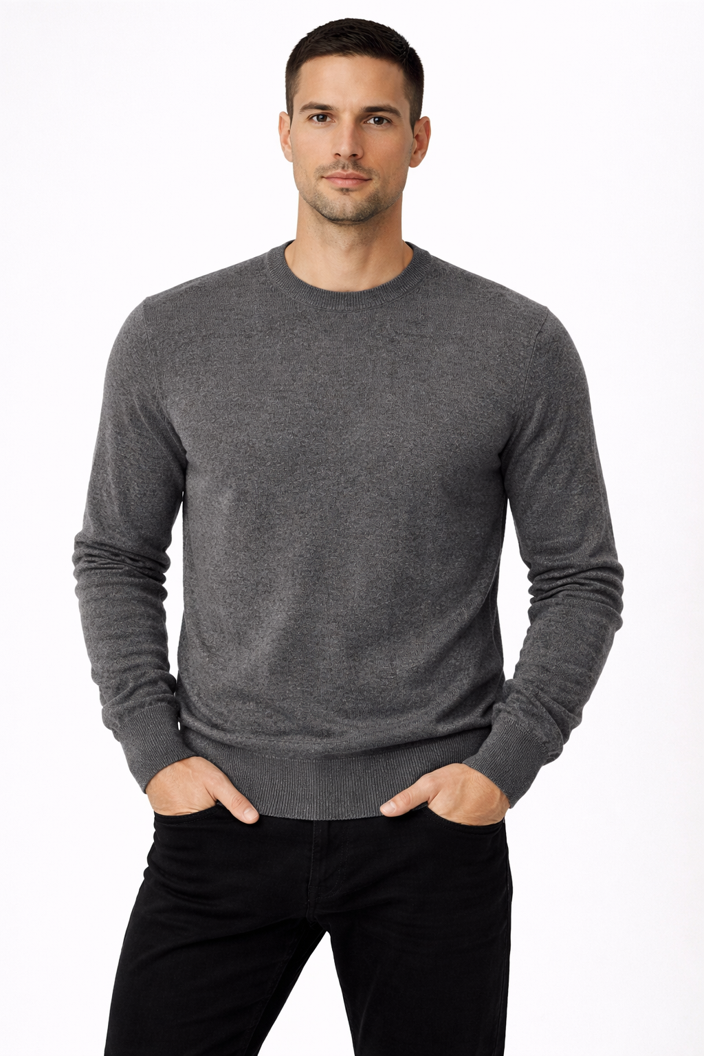 Maglione 100% Puro Cashmere Uomo Pisano taglia XL