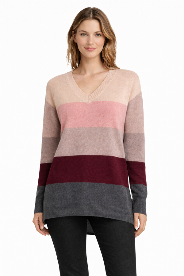 Maglione 100% Puro Cashmere Donna Charter Club taglia M
