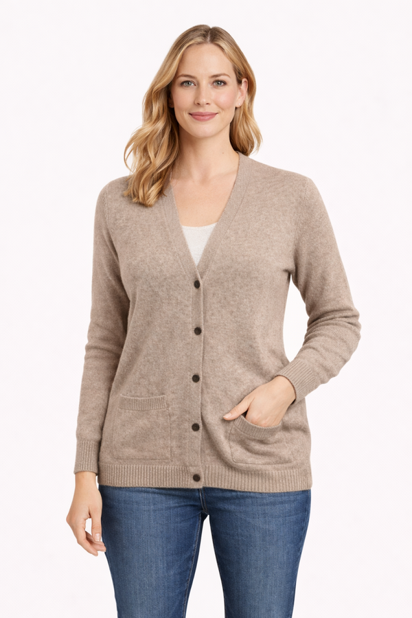 Maglione 100% Puro Cashmere Donna Eric Bompard taglia L