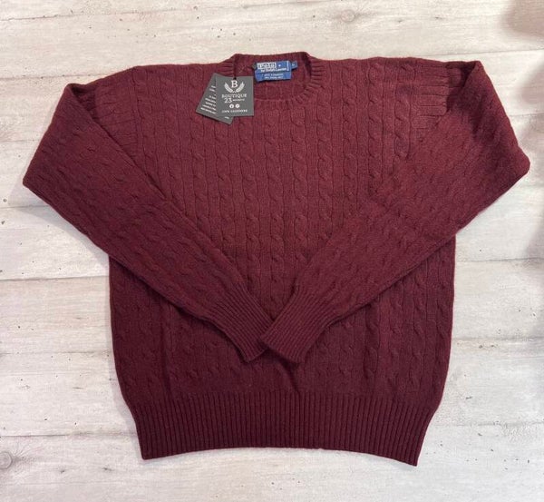 Maglione 100% Puro Cashmere Uomo Polo Ralph Lauren taglia L