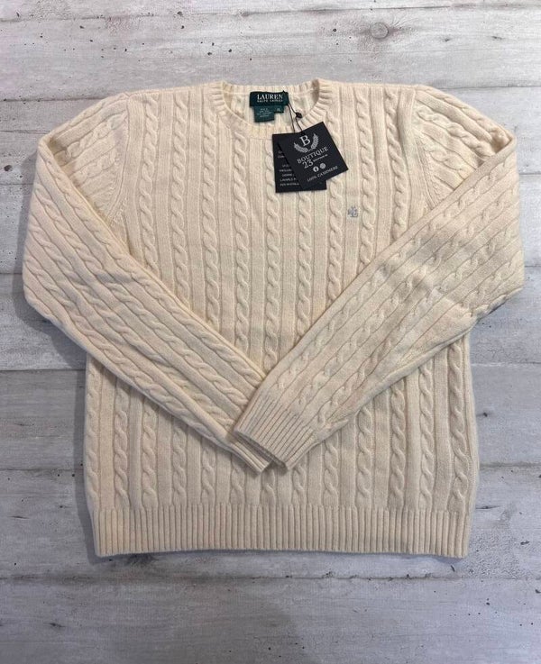 Maglione 100% Puro Cashmere Donna Lauren Ralph Lauren taglia XL
