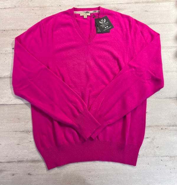 Maglione 100% Puro Cashmere Donna Burberry taglia XXL