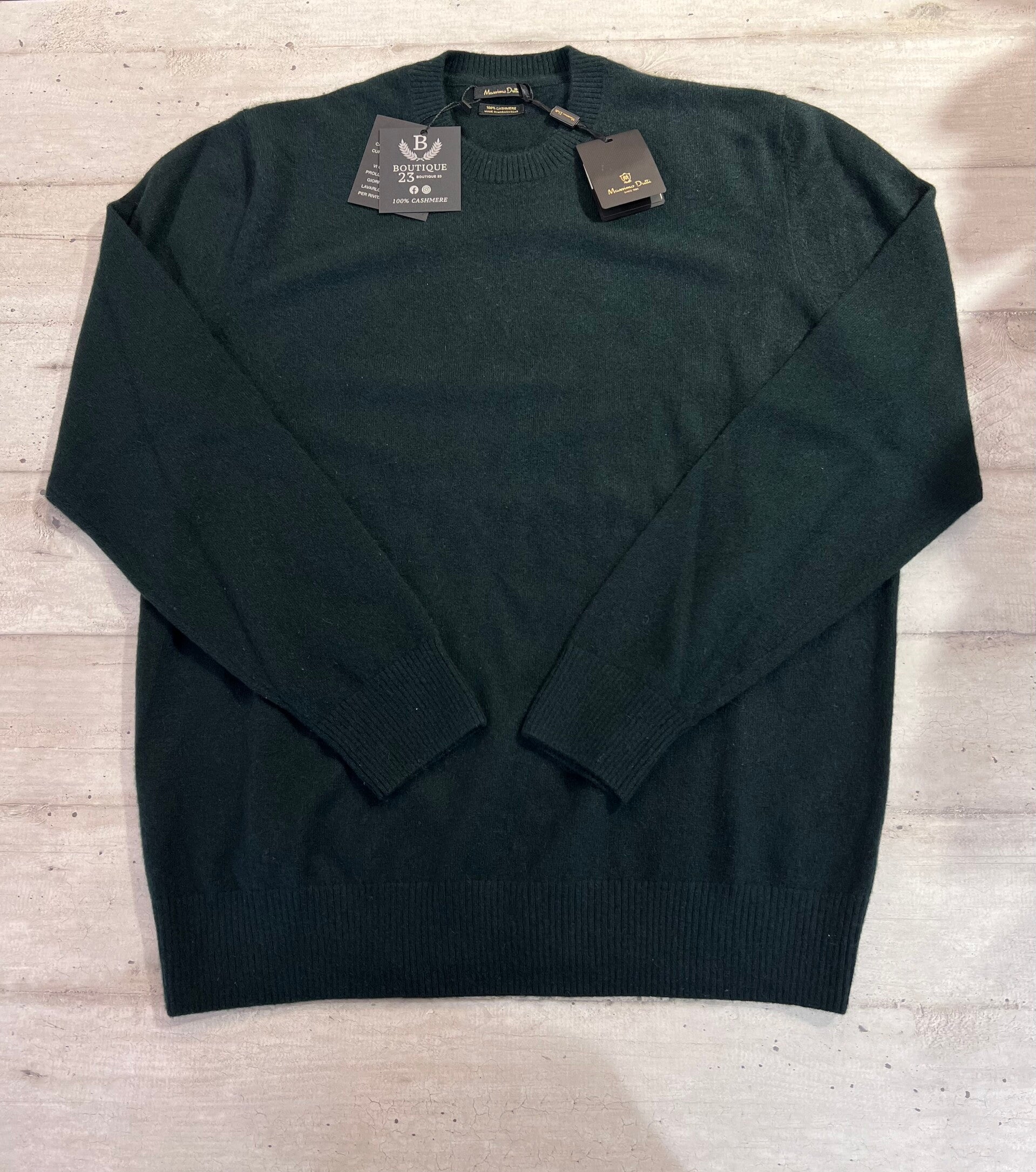 Maglione 100% Puro Cashmere Uomo Massimo Dutti taglia XL