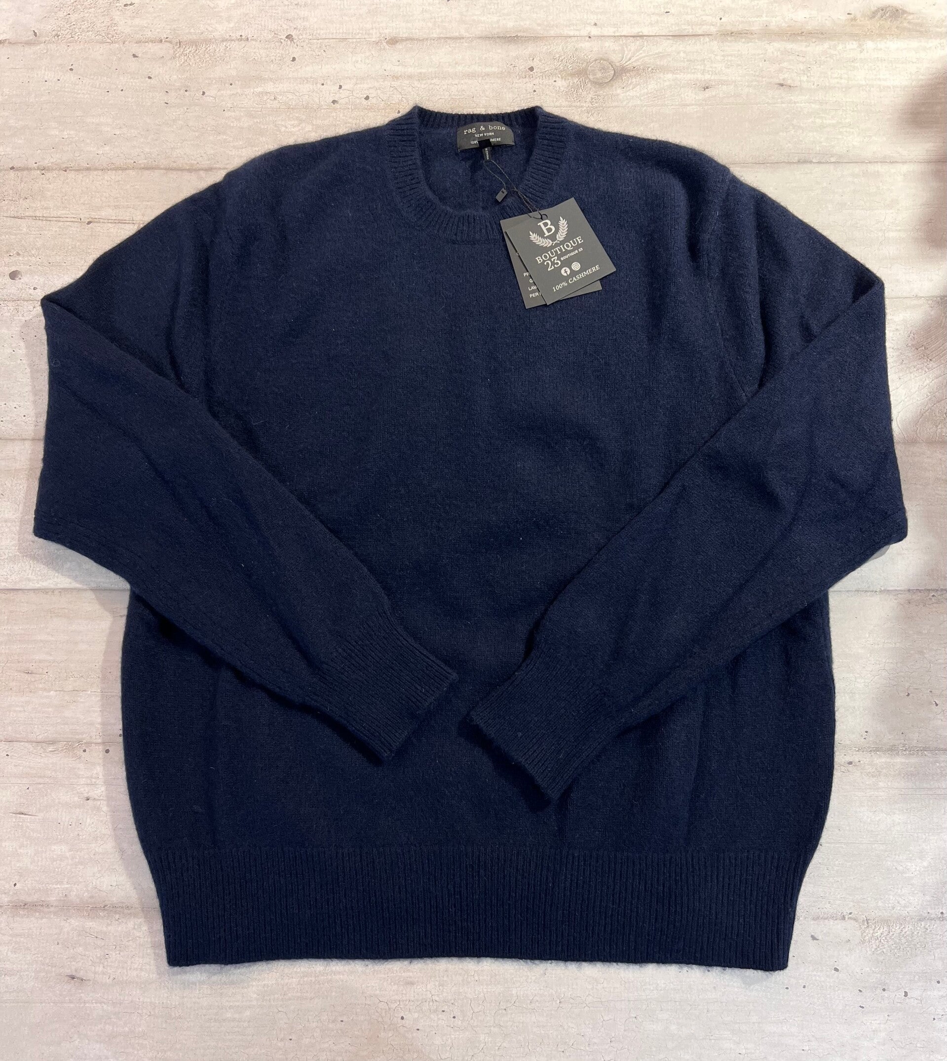 Maglione 100% Puro Cashmere Uomo Rag & Bone taglia XL