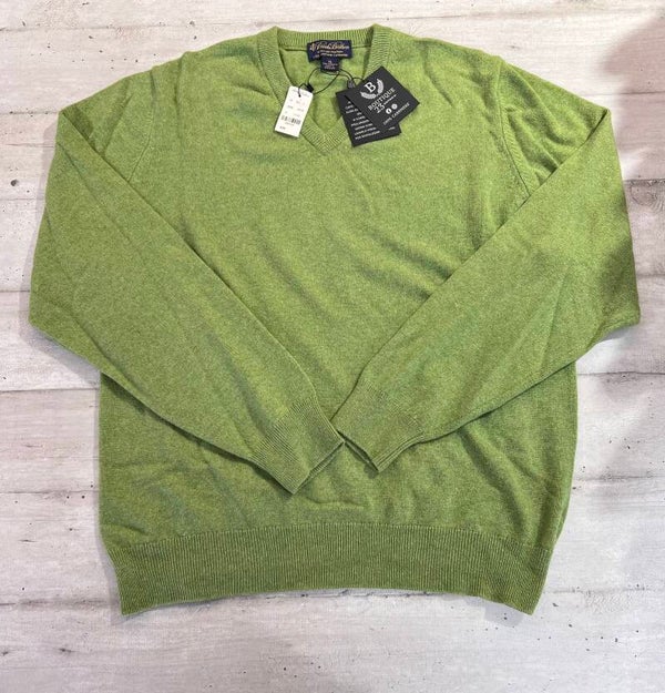 Maglione 100% Puro Cashmere Uomo Brooks Brothers taglia XL
