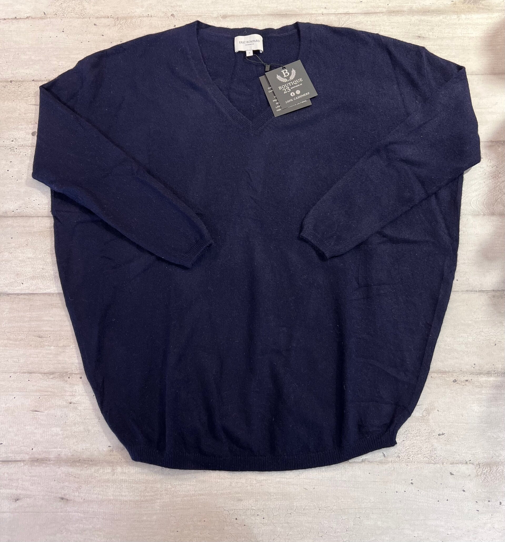 Maglione 100% Puro Cashmere Donna Eric Bompard taglia S