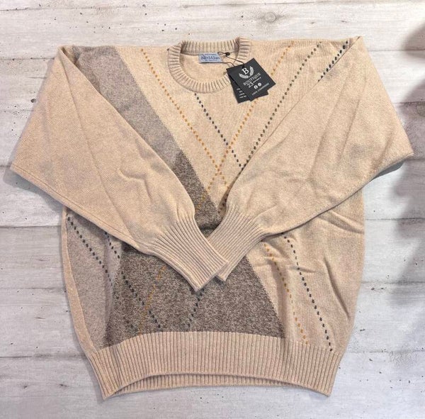 Maglione 100% Puro Cashmere Uomo Bullock & Jones taglia L