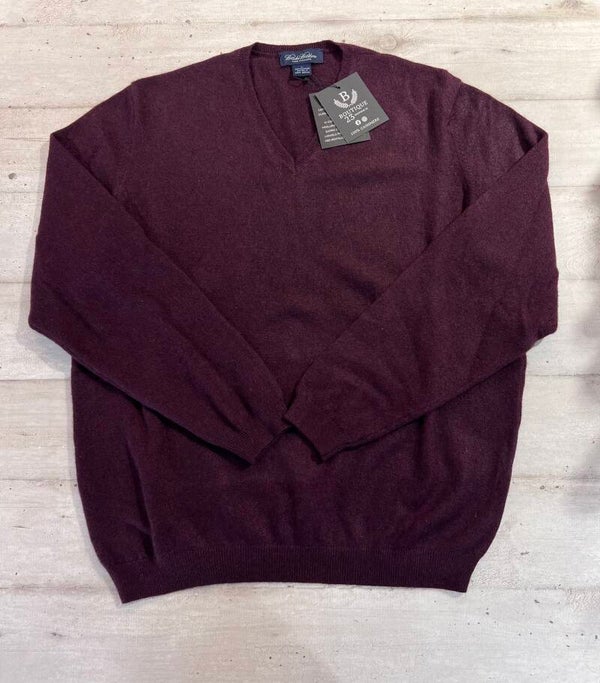 Maglione 100% Puro Cashmere Uomo Brooks Brothers taglia L