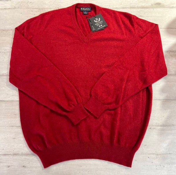 Maglione 100% Puro Cashmere Uomo Brooks Brothers taglia XL