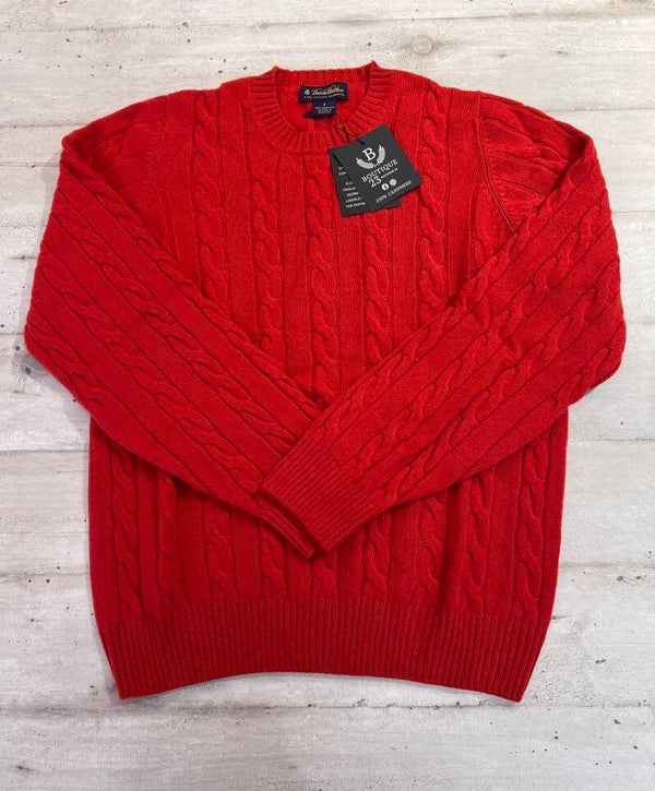 Maglione 100% Puro Cashmere Uomo Brooks Brothers taglia S