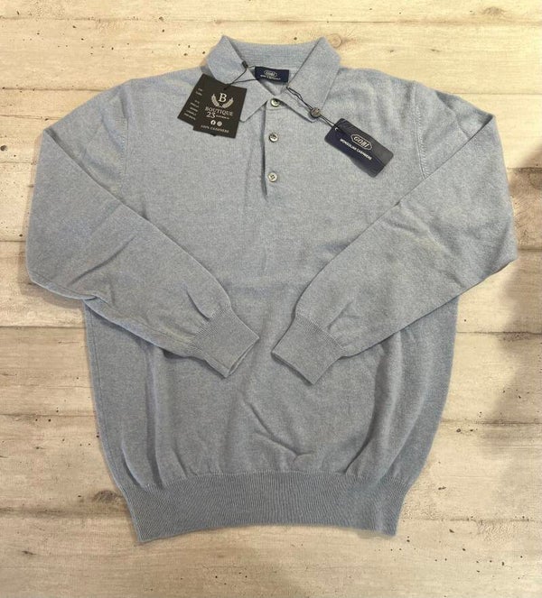 Maglione 100% Puro Cashmere Uomo Gobi taglia M