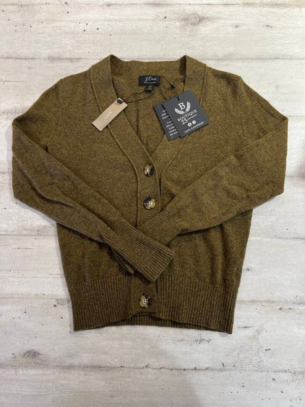 Maglione 100% Puro Cashmere Donna J.Crew taglia XS