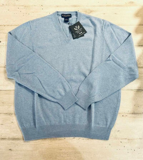 Maglione 100% Puro Cashmere Uomo Brooks Brothers taglia L