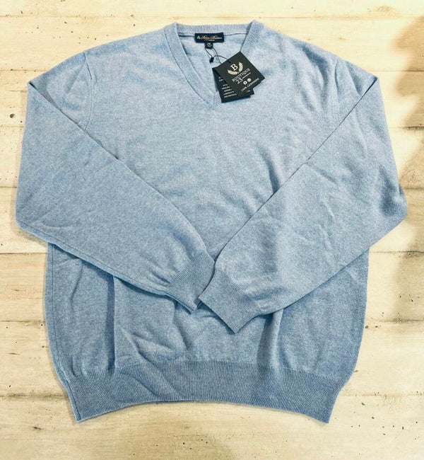 Maglione 100% Puro Cashmere Uomo Brooks Brothers taglia XXL