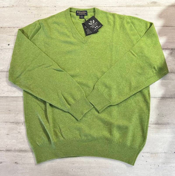 Maglione 100% Puro Cashmere Uomo Brooks Brothers taglia XXL