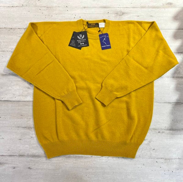 Maglione 100% Puro Cashmere Uomo Gobi taglia M
