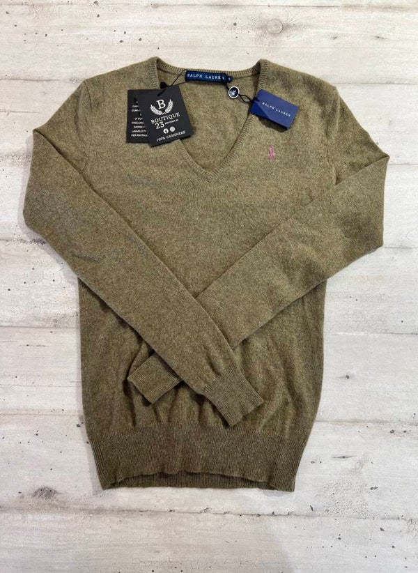 Maglione 100% Puro Cashmere Donna Ralph Lauren taglia S