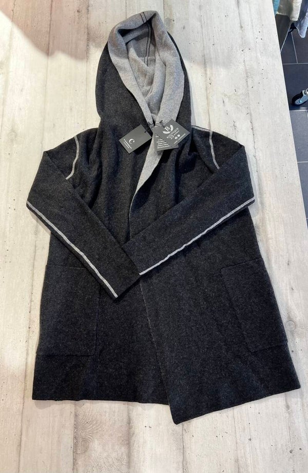 Cardigan 100% Puro Cashmere Donna Bloomingdale’s taglia XS