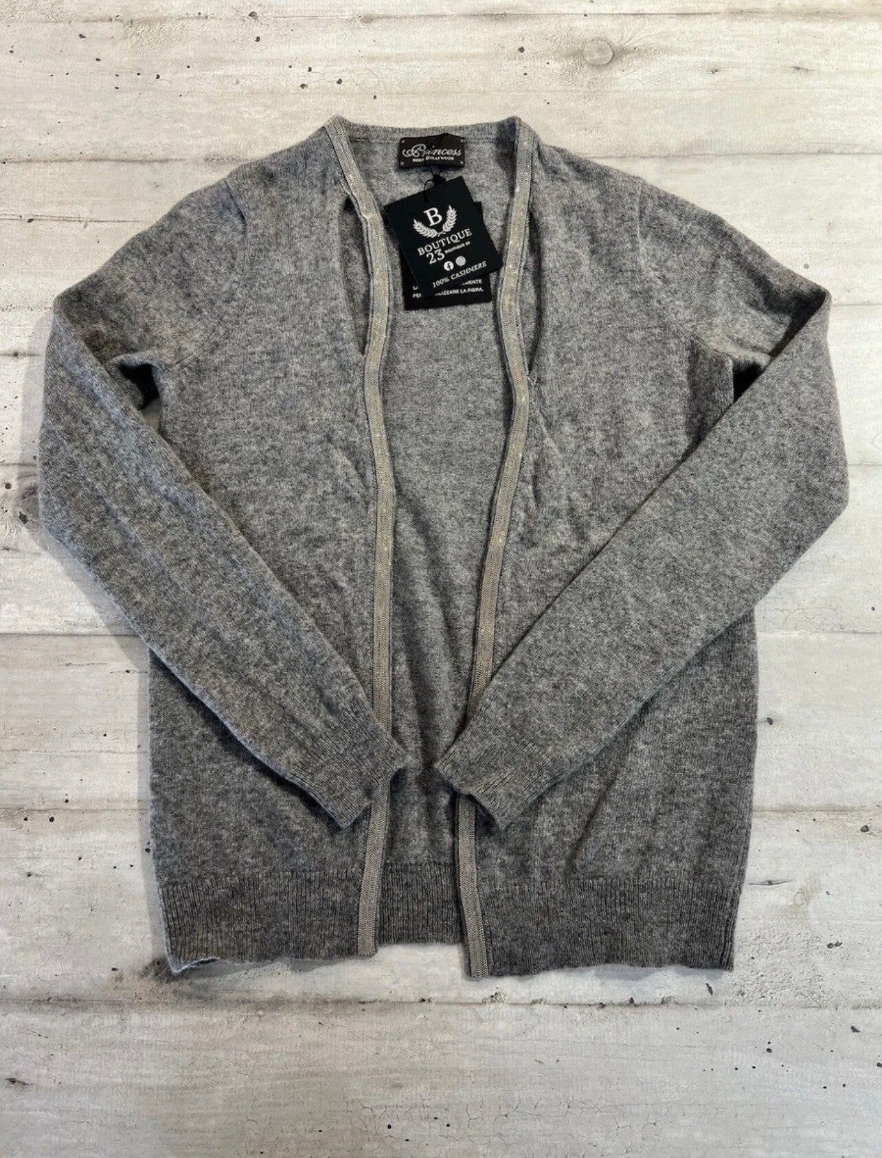 Cardigan 100% Puro Cashmere Donna Princess Goes Hollywood taglia S