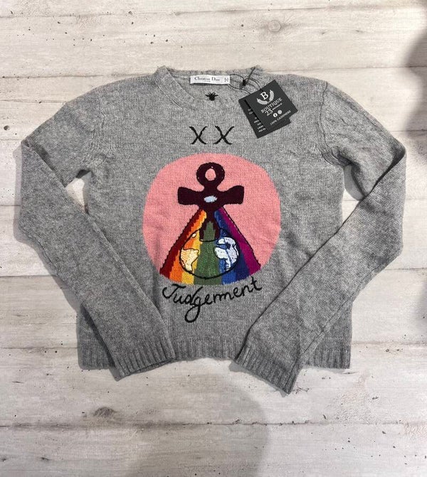Maglione 100% Puro Cashmere Donna Christian Dior X Motherpeace