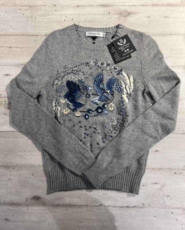 Maglione 100% Puro Cashmere Donna Christian Dior
