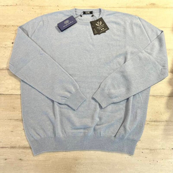 Maglione 100% Puro Cashmere Uomo Gobi taglia 3XL