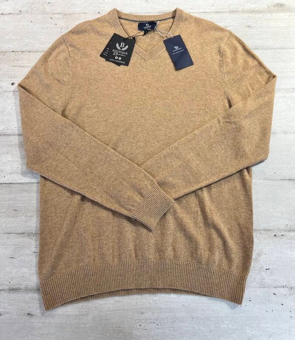 Maglione 100% Puro Cashmere Uomo Lands’End taglia L