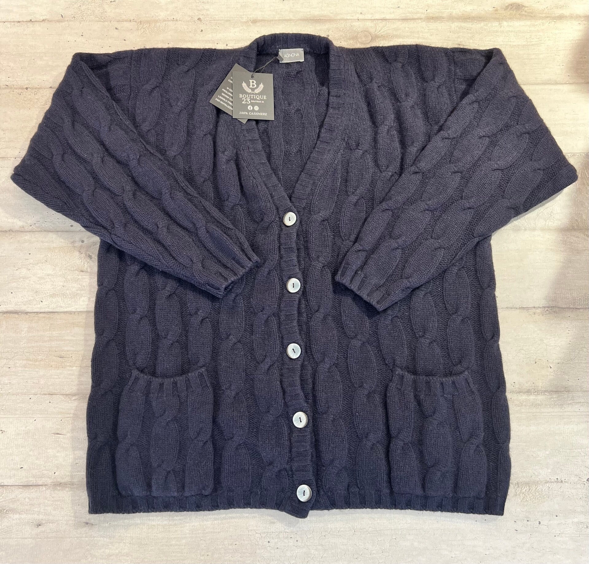 Maglione 100% Puro Cashmere Donna Agnona XXL