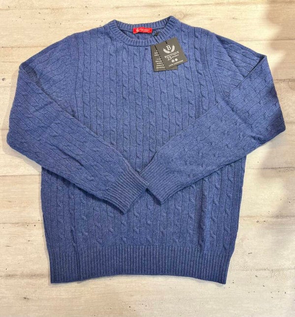 Maglione 100% Puro Cashmere Uomo Piacenza 1733 taglia XL