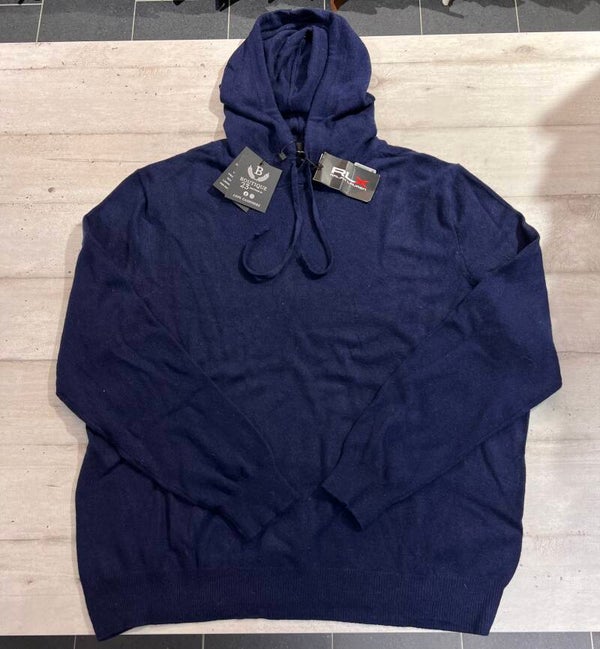 Felpa in maglia 100% Puro Cashmere Uomo Ralph Lauren X taglia XL