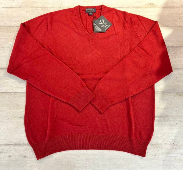 Maglione 100% Puro Cashmere Uomo Brooks Brothers taglia XXL