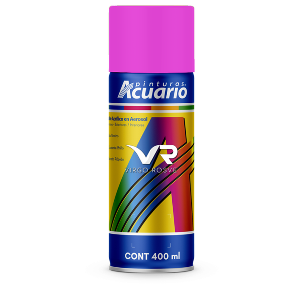 Pintura Spray ACUARIO Fluorescente Rosa