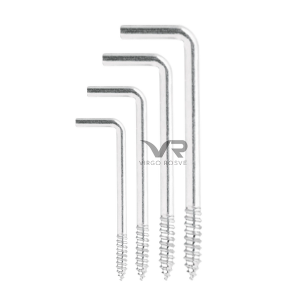 Alcayata Roscada 22 x 100 Con 72pz AKSI "119037"