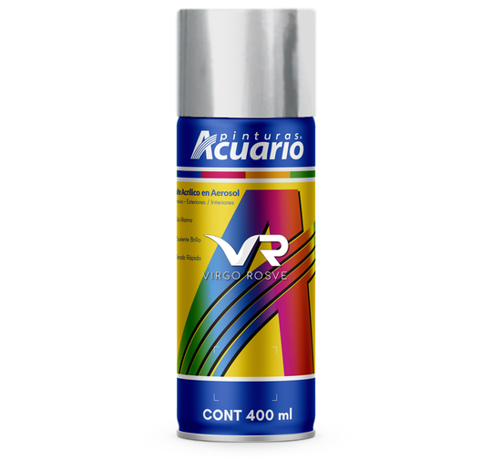 Pintura Spray ACUARIO Cromo
