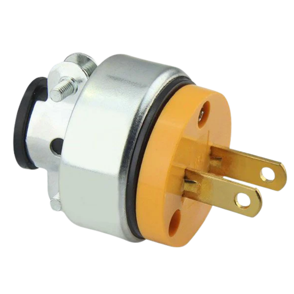 Clavija Blindada Amarilla Sanelec C/10pz "2463"