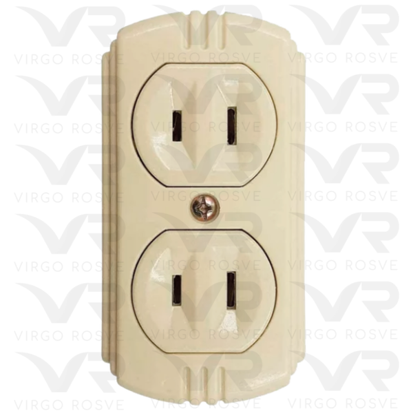 Contacto Dúplex Polarizado Irrompible SAMY