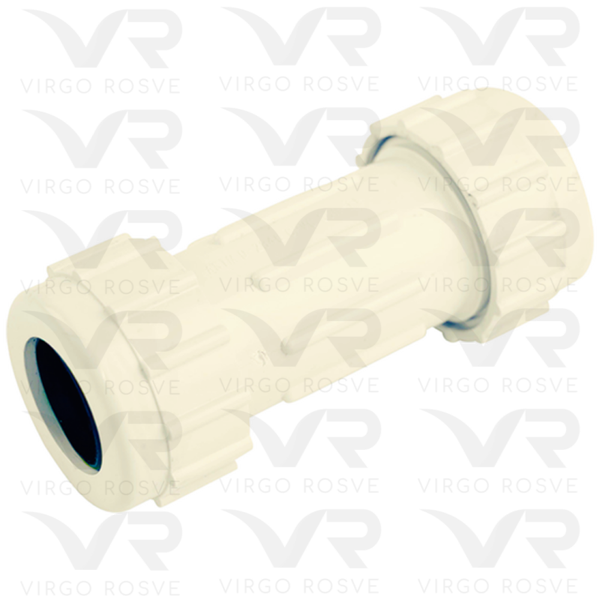 CPVC Cople De Compresión 1/2" AKSI "128141"