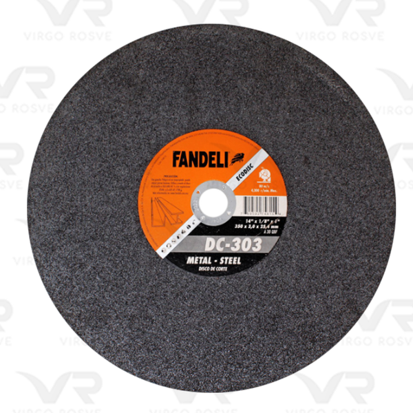 Disco Corte FANDELI 14" Metal "303" ECO