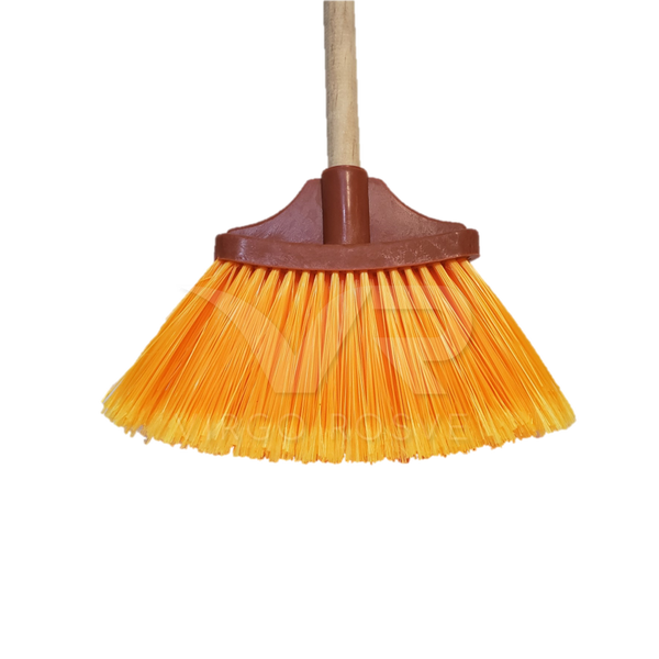 Escoba Infantil Mini Abanico (Con Bastón) LA PALMA DE ORO