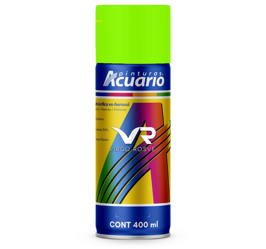 Pintura Spray ACUARIO Fluorescente Verde