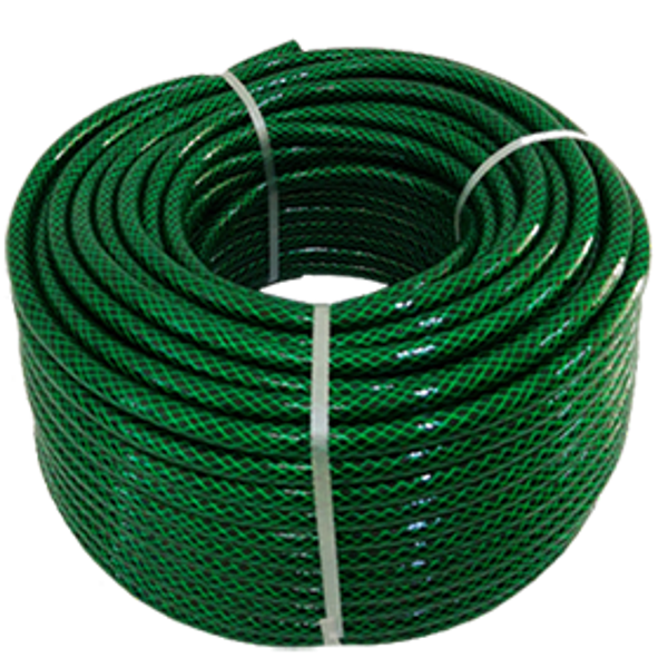 Manguera Tramada Verde 5/8" C/100pz
