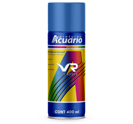 Pintura Spray ACUARIO Azul Metalico