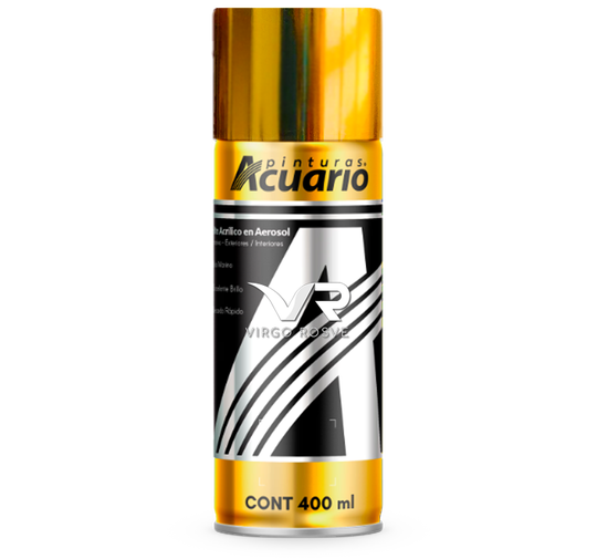 Pintura Spray ACUARIO 24 Kilates