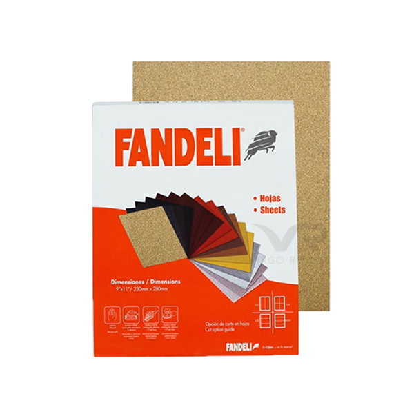 Lija Madera FANDELI #100 5PZ